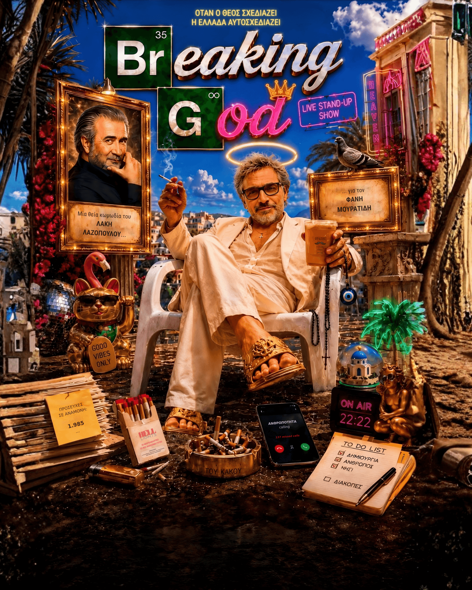 breaking god λάκης λαζόπουλος φάνης μουρατίδης