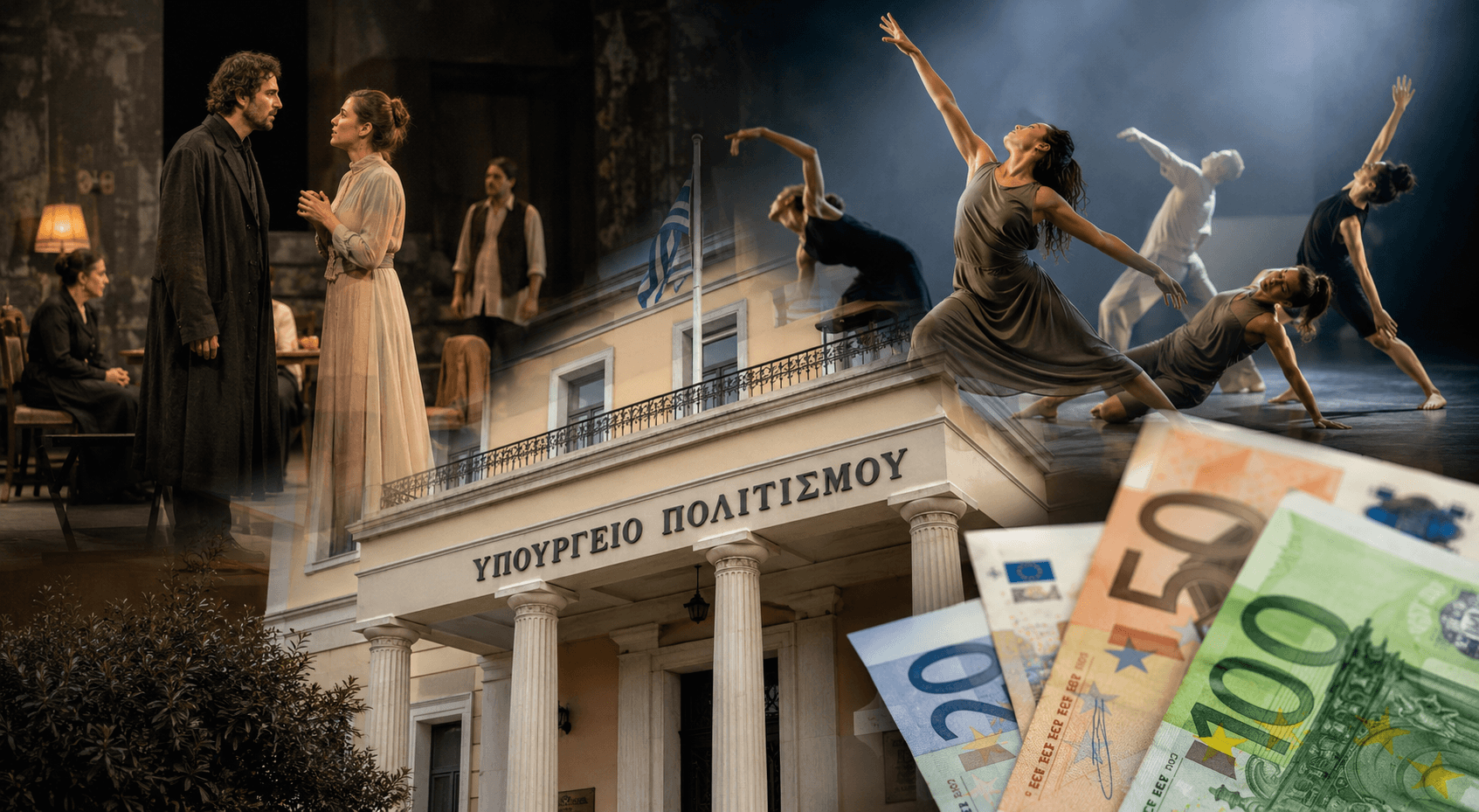 Ανακοινώθηκαν οι επιχορηγήσεις ύψους 2.36 εκατ. ευρώ για το θέατρο και τον χορό από το ΥπΠο